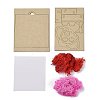 DIY Handmade Wooden Art kits DIY-P014-A04-2