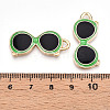 Alloy Enamel Pendants ENAM-T022-19C-3