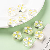 Transparent Enamel Acrylic Beads TACR-S155-005D-6