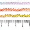 Transparent Painted Glass Beads Strands DGLA-A034-T1mm-A12-3