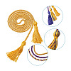 6Pcs 3 Style Polyester Tassel Big Pendant Decorations FIND-TA0001-49-9