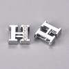Alloy Slide Charms PALLOY-WH0066-21H-1