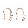 316 Surgical Stainless Steel Hook with Rhinestone Settings and Horizontal Loop STAS-N092-134RG-1