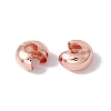 Brass Crimp Beads Covers LS-X-KK-P219-05D-RG-2