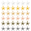 60Pcs 6 Colors Tibetan Style Alloy Pendants FIND-SC0016-86-1