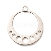 304 Stainless Steel Pendants STAS-B083-05P-1