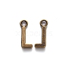 Tibetan Style Alloy Pendants TIBE-S108-108L-AB-NR-2