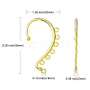 20Pcs 2 Colors Alloy Ear Cuff Findings PALLOY-CJ0002-62-2