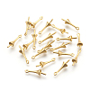 Brass Peg Bails Pendants KK-F744-01-NR-2