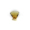 Mini Glass Bamboo Hat Cup PW-WG30EA2-08-1