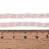 Electroplate Imitation Jade Glass Beads Strands EGLA-Q132-03A-B02-4