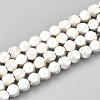 Electroplate Non-magnetic Synthetic Hematite Beads G-T114-25-2