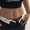 Alloy Link Chain Tassel Belly Chains WG10755-09-1