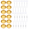 24Pcs 2 Styles Nylon Cosmetic Brushes AJEW-WR0003-29-1
