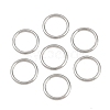 304 Stainless Steel Closed Jump Rings STAS-G393-06P-19-1