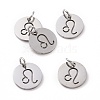 Non-Tarnish 304 Stainless Steel Charms STAS-Q201-T445-5S-1