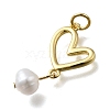 Brass Pendants KK-B132-08G-2