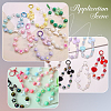 150Pcs Opaque & Transparent Acrylic Beads MACR-SP0002-18A-7