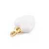 Rack Plating Brass Enamel Pendants KK-P269-10G-05-2