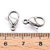 304 Stainless Steel Lobster Claw Clasps STAS-T065-13mm-34P-3