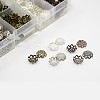 1 Box Mixed Iron Flower Bead Caps IFIN-X0021-B-3