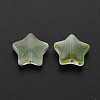 Two Tone Transparent Spray Painted Glass Beads GLAA-T022-25-C01-3