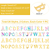 52Pcs 2 Color Ion Plating(IP) 304 Stainless Steel Charms STAS-DC0005-78-5