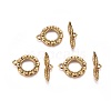 Tibetan Style Alloy Toggle Clasps X-GLF11359Y-2