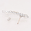 Alloy Stud Earring Findings X-PALLOY-T026-84P-01-2