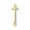 Rack Plating Brass Connector Charms KK-P245-07G-T-1