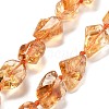 Natural Citrine Beads Strands G-C179-C04-01-1