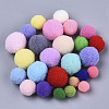 DIY Doll Craft Polyester High-elastic Pom Pom Ball AJEW-R093-04-2