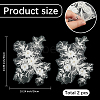 Polyester Acrylic Rhinestones Applique embroidery ABS Sequins FIND-WH20019-165A-04-2