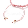 Adjustable Braided Polyester Cord Bracelet Making AJEW-JB00760-05-3