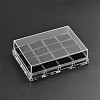 Cuboid Organic Glass Ring Display Boxes X-RDIS-N015-03-1