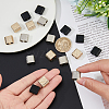 SUPERFINDINGS 30Pcs 3 Colors Zinc Alloy Slide Charms FIND-FH0008-74-4