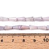Anti-Tarnish Electroplate Glass Beads Strands GLAA-T025-27F-4
