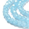 Electroplate Glass Beads Strands EGLA-A035-J4mm-A04-3