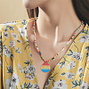 32Pcs 8 Style 430 Stainless Steel Filigree Pendants STAS-BY0001-05-8