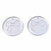 Transparent Resin Pendants RESI-N030-006C-2