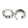 316 Surgical Stainless Steel Hoop Earrings EJEW-D096-23G-AS-2