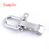 304 Stainless Steel Shackles Clasps Findings STAS-O114-092AS-3