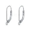 925 Sterling Silver Leverback Earrings Findings STER-M017-01S-1