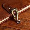 3Pcs Alloy S-Hook Clasps FIND-CP0003-47AB-8
