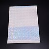 Waterproof A4 Self Adhesive Shiny Laser Photo Paper AJEW-WH0223-96A-2