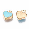 Alloy Enamel Charms ENAM-S121-164-RS-4