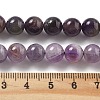 Natural Amethyst Beads Strands G-G779-8MM-05A-4