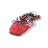 Printed Transparent Acrylic Pendants MACR-P043-A06-2