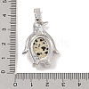 Natural Dalmatian Jasper Pendants G-A224-02P-02-3