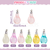  48Pcs 6 Colors Opaque Resin Pendants RESI-TA0002-01-4